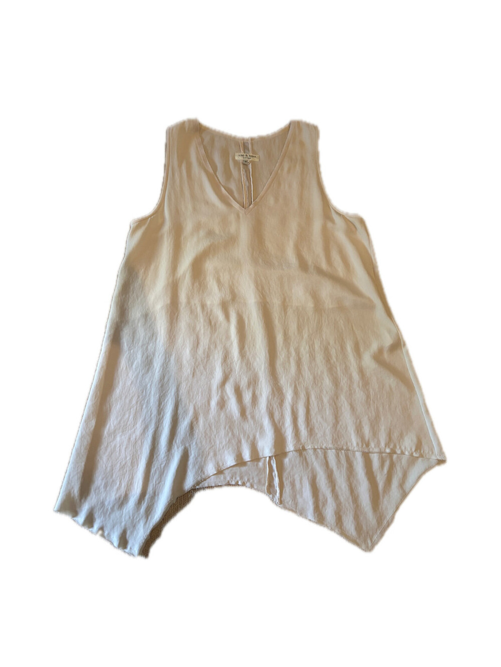 rag & bone Ivory Sleeveless Blouse Women's Size Medium